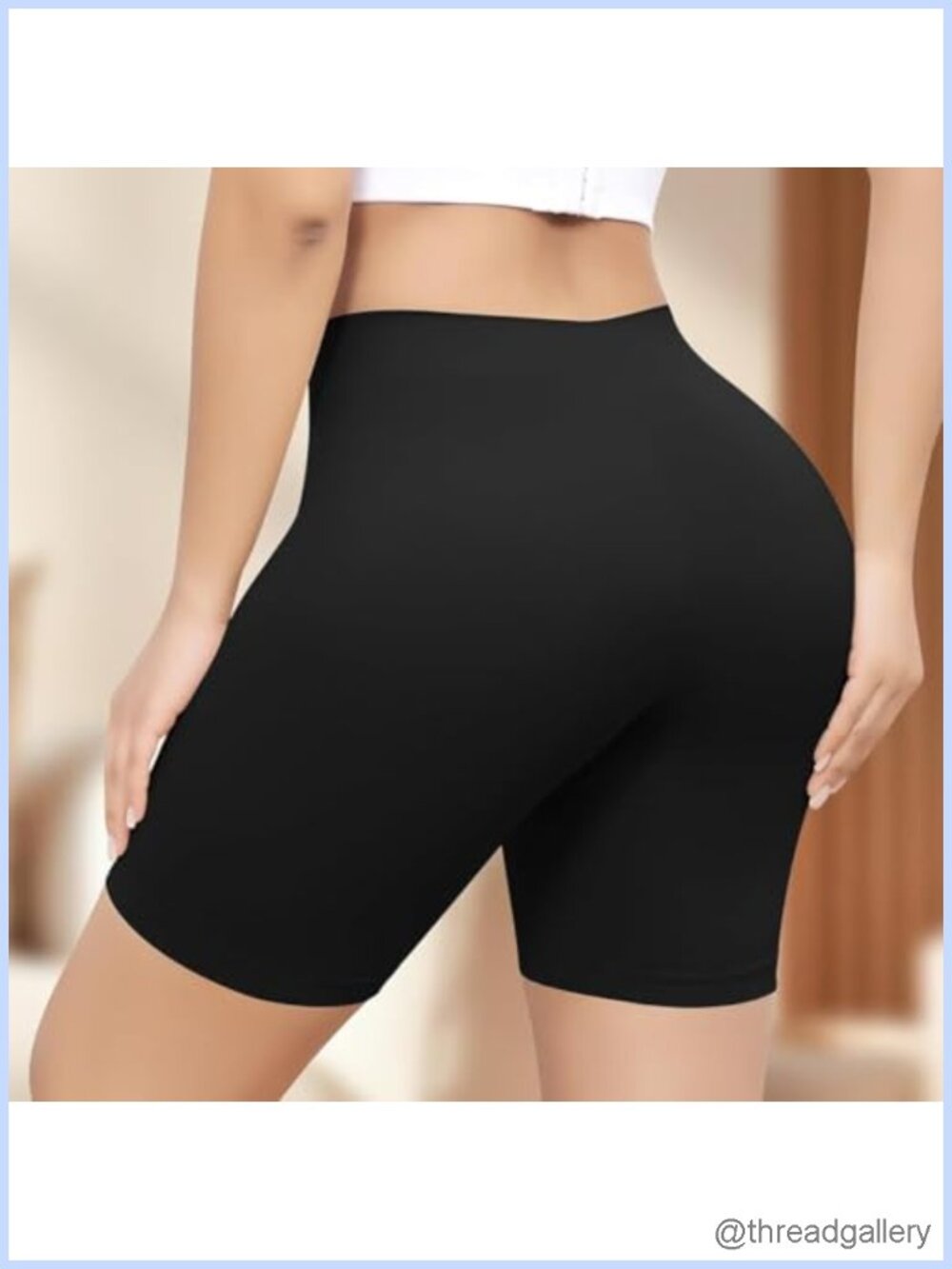 Modal Anti-Chafing Slip Shorts for Under Dress Elastic Breathable